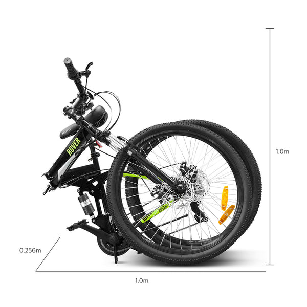 Progear Bikes Rover Folding Mtb 26" In Black Bicycles