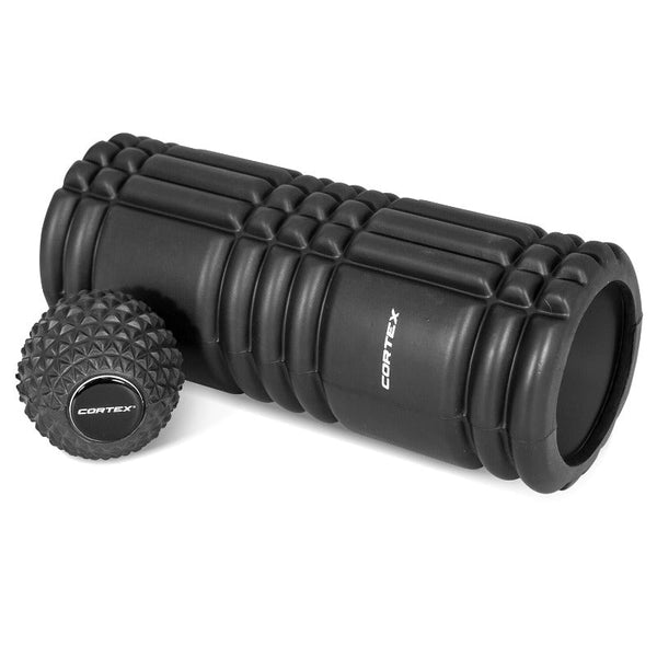 Cortex Gridsoft Epp Foam Roller & Massage Ball Set 33*15Cm Balance Trainers