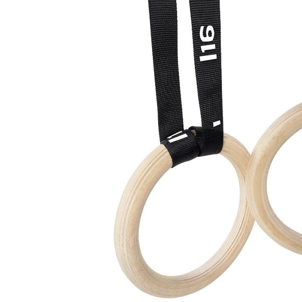 Cortex Gym Ring Pair Fig Spec With Markings 28Mm Gymnastics Rings