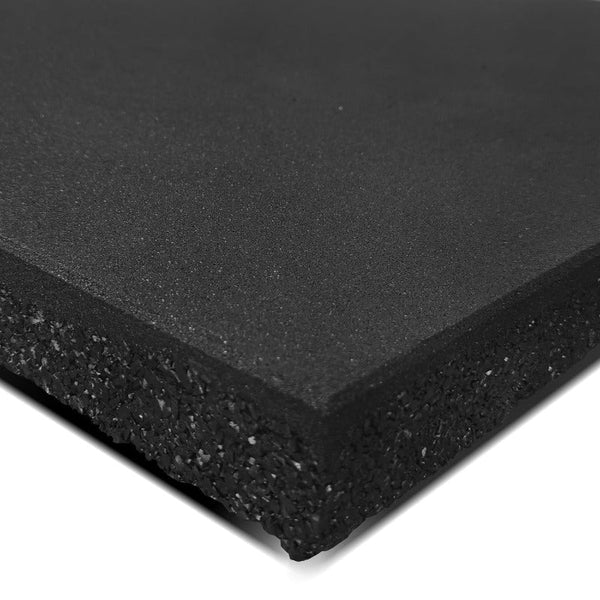 Cortex 50Mm Commercial Dual Density Rubber Gym Floor Tile Mat (1M X 1M) Equipment Mats & Flooring