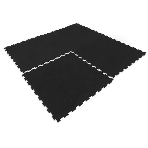 Cortex 10Mm Commercial Interlocking Rubber Gym Tile Mat (1M X 1M) Exercise Mats