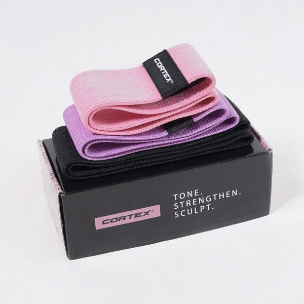 Cortex Fibrabands 3 Pack Micro Flat Resistance Bands 82Mm Other Equipment & Gear