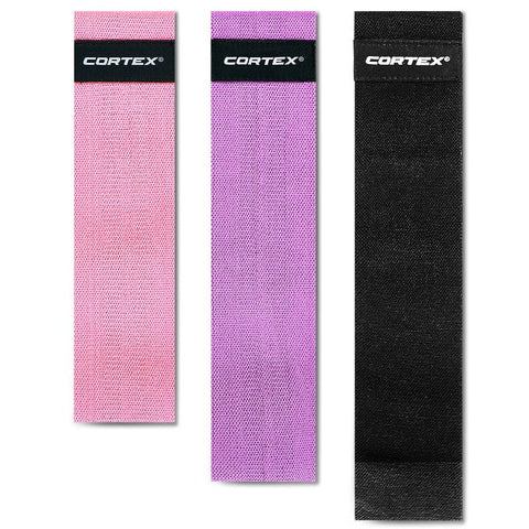Cortex Fibrabands 3 Pack Micro Flat Resistance Bands 82Mm Other Equipment & Gear