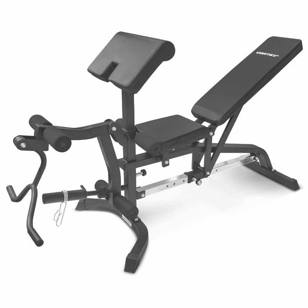 Cortex Bn 11 Fid Bench With Preacher Curl And Leg Curl/Extension Weights Benches