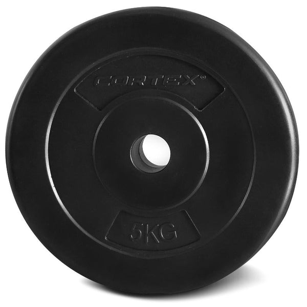 Cortex 5Kg Endurashell Weight Plates 25Mm Set Of 4 Barbells & Attachments