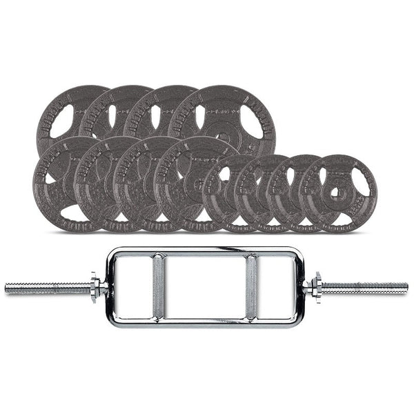Cortex 40Kg Tri Bar Weight Set 25Mm Home Gym Attachments