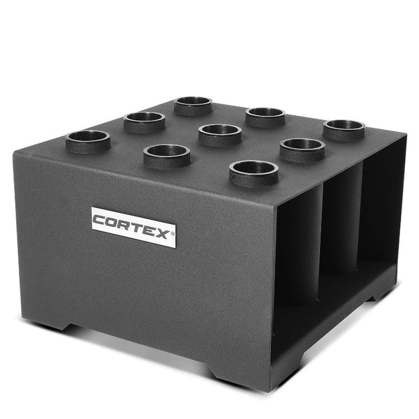Cortex Olympic Barbell Holder 9 Weights Storage