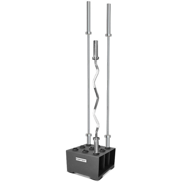 Cortex Olympic Barbell Holder 9 Weights Storage