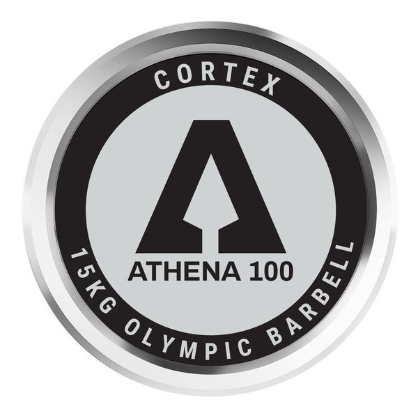 Cortex Athena100 200Cm 15Kg Womens' Olympic Barbell With Lockjaw Collars Barbells & Attachments