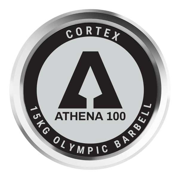 Cortex Athena100 200Cm 15Kg Womens' Olympic Barbell With Spring Collars Barbells & Attachments