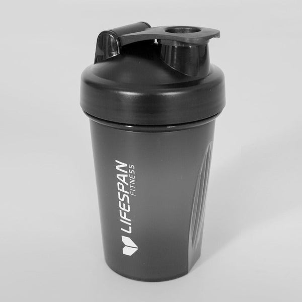 Lifespan Fitness Shaker Bottle 500Ml In Black (Pack Of 2) Shake Bottles & Mixers