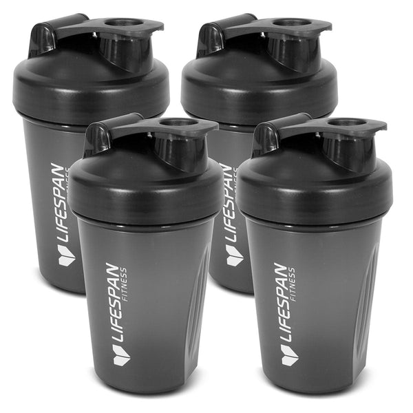 Lifespan Fitness Shaker Bottle 500Ml In Black Shake Bottles & Mixers