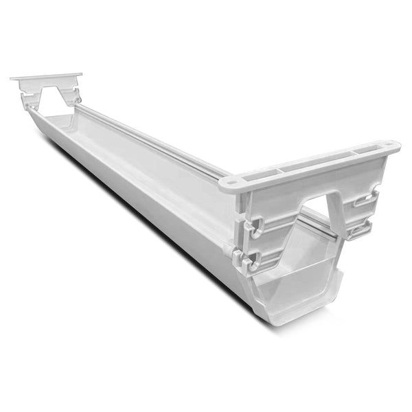 Lifespan Fitness Ergodesk Automatic Standing Desk 1500Mm (White) + Cable Management Tray Standing Desks