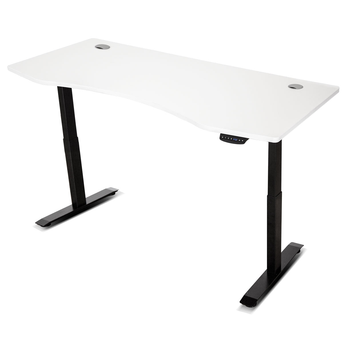 Lifespan Fitness Ergodesk Automatic Standing Desk 1500Mm (White) + Cable Management Tray Standing Desks