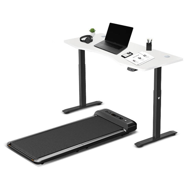 Lifespan Fitness Walkingpad M2 Treadmill With Dual Motor Automatic Standing Desk 150Cm In White/Black Treadmills