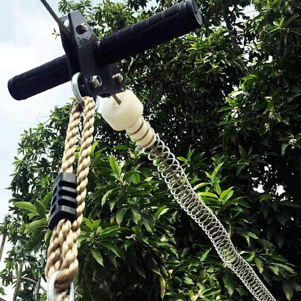 Lifespan Woomera Flying Fox + Red Monkey Swing Outdoor Swings