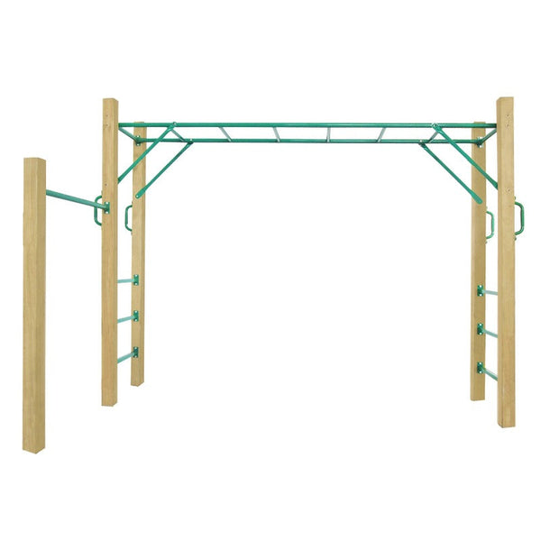 Lifespan Kids Amazon 2.5M Monkey Bar Set Outdoor Swings