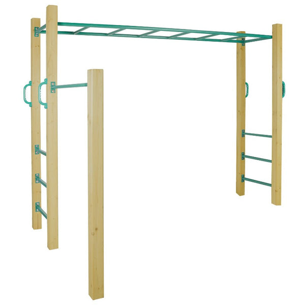 Lifespan Kids Amazon 2.5M Monkey Bar Set Outdoor Swings