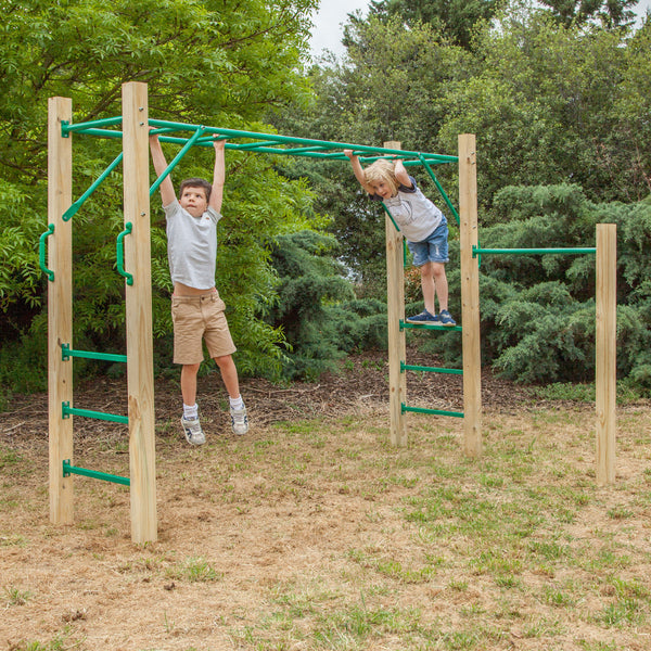 Lifespan Kids Amazon 2.5M Monkey Bar Set Outdoor Swings