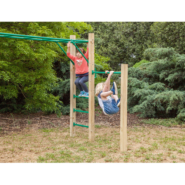 Lifespan Kids Amazon 2.5M Monkey Bar Set Outdoor Swings