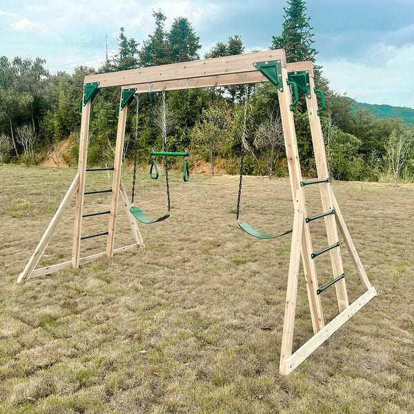 Lifespan Daintree 2 In 1 Monkey Bars & Swing Set Outdoor Play Sets