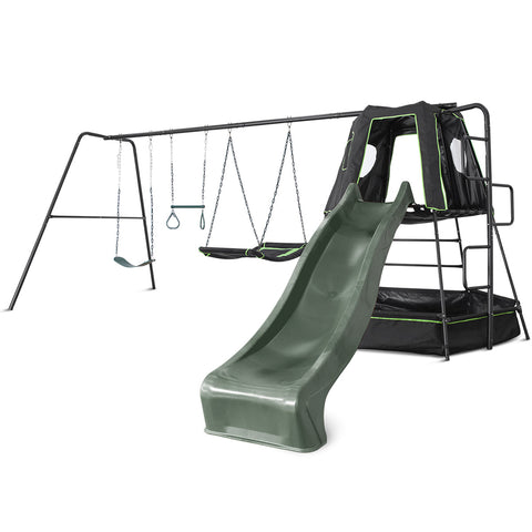 Lifespan Kids Pallas Play Tower With Metal Swing Set (Slide)