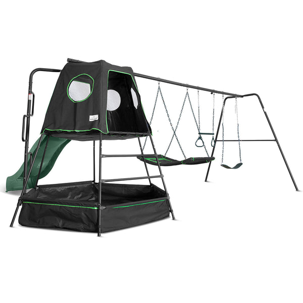Lifespan Kids Pallas Play Tower With Metal Swing Set (Slide)