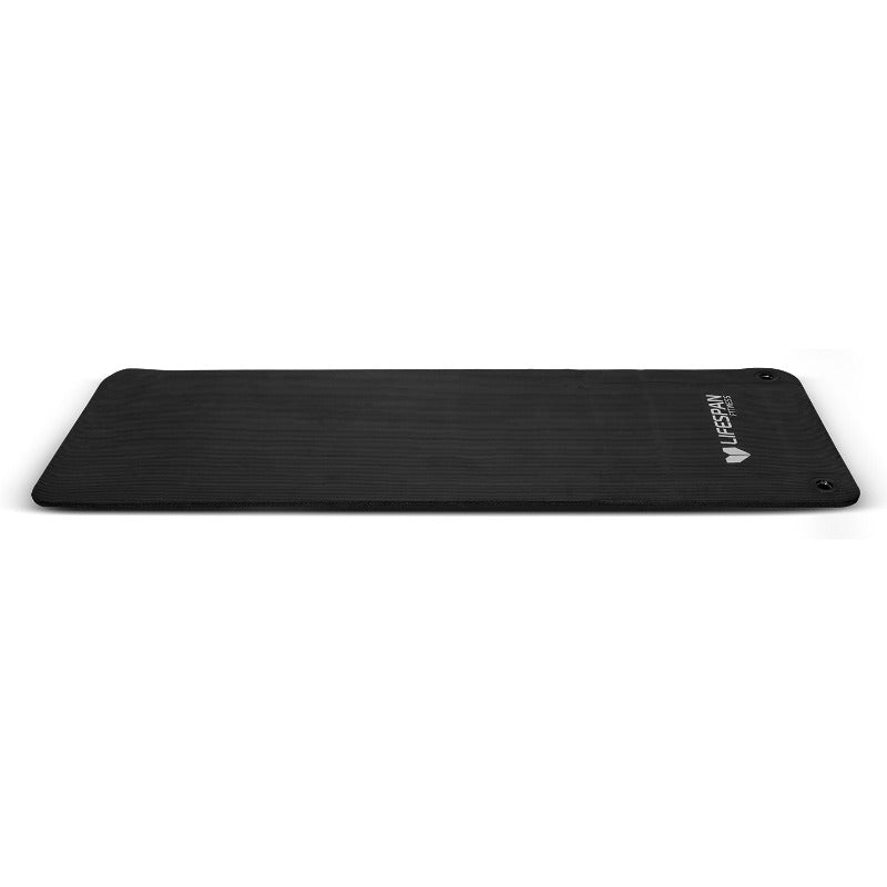 Cortex Yoga Mat 1.8M X 0.6M 15Mm In Black Exercise Mats
