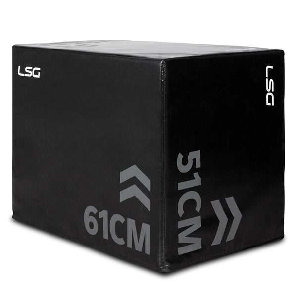 Lsg 3 In 1 Soft Plyo Box Plyometric Jump Boxes