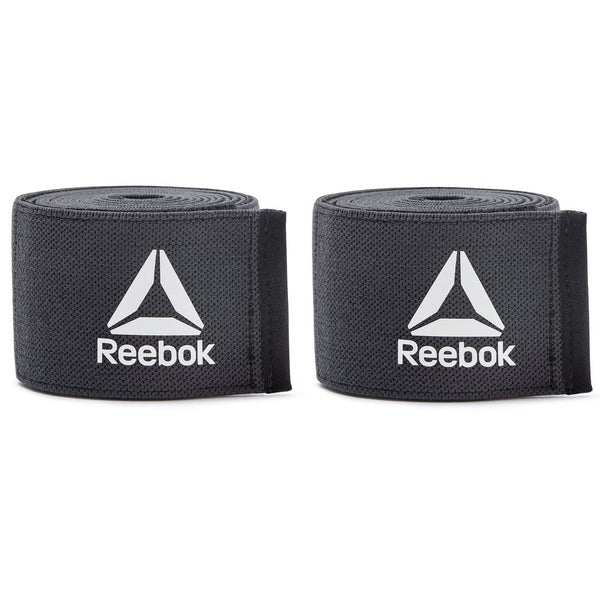 Reebok Knee Wraps In Black Wrist & Knee Wraps