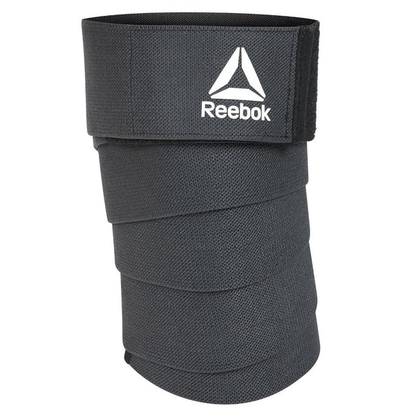Reebok Knee Wraps In Black Wrist & Knee Wraps