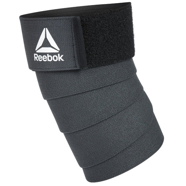Reebok Knee Wraps In Black Wrist & Knee Wraps