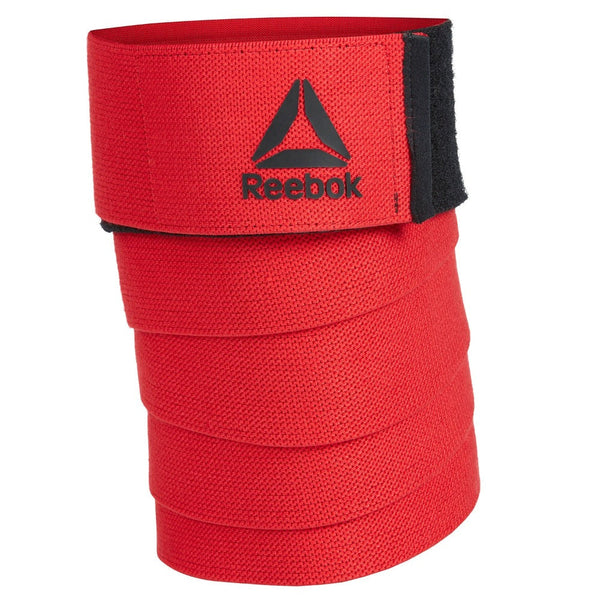 Reebok Knee Wraps In Red Wrist & Knee Wraps