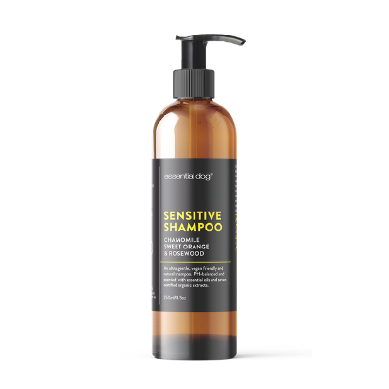 Essential Dog Natural Sensitive Shampoo (Chamomile Sweet Orange & Rosewood) Dog Grooming