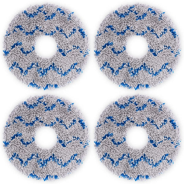 Hygieia 4 X For Ecovacs Deebot X1 Series Robot Vacuum Cleaners Mop Pads