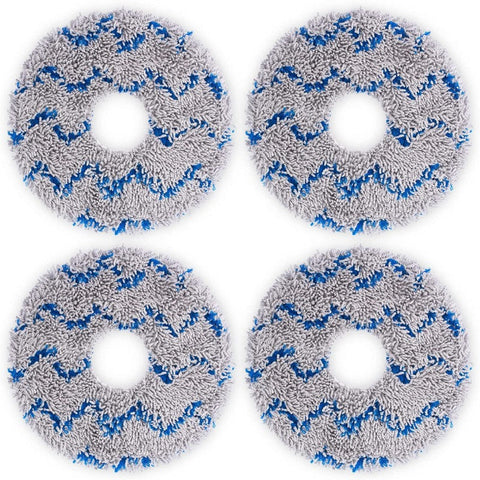 Hygieia 4 X For Ecovacs Deebot X1 Series Robot Vacuum Cleaners Mop Pads