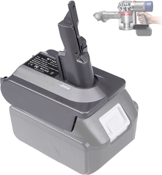 Hygieia Makita 18V To Dyson V7 & V8 Battery Converter / Adapter Vacuum Cleaner Parts