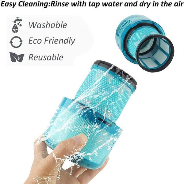 Hygieia 2 X Hepa Filters For Dyson V15 Detect Stick Vacuum Cleaners Vacuum Cleaner Parts