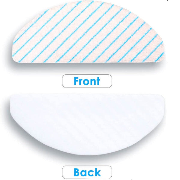 Hygieia 10 X Mopping Pads For Ecovacs Deebot T9/T9+/N8 Pro/N8 Pro+/N8/N8+/Neo/T8/T8+/T8 Aivi/X1 Plus/T10 Vacuum Cleaner Parts