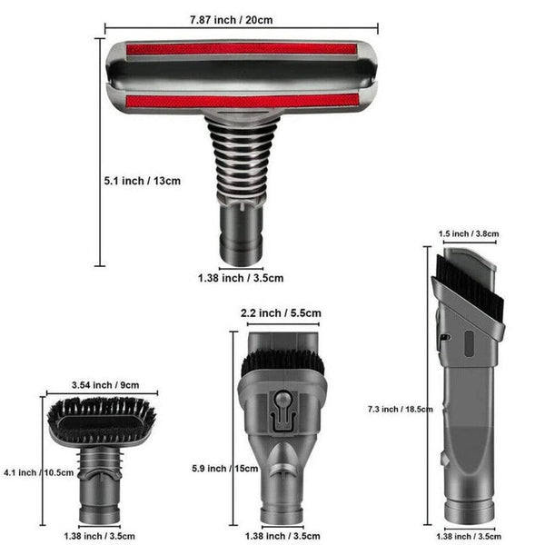 Hygieia Tool Kit For Dyson Vacuum Cleaners V6 Dc29 Dc37 Dc39 Dc54 & More Vacuum Cleaner Parts