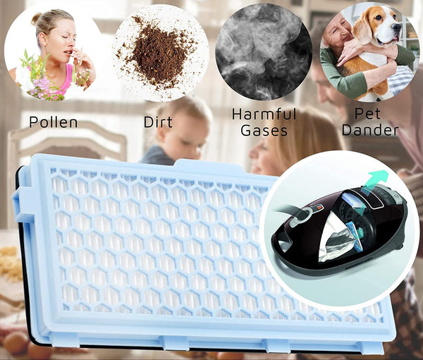 Hygieia Miele Sf Aa50 Active Airclean Filter With Charcoal Vacuum Cleaner Parts