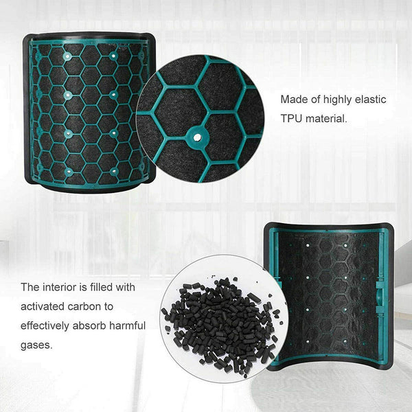 Vacuum Cleaner Parts Hygieia Glass Hepa + Inner Carbon Filter For Dyson Pure Cool Air Purifier