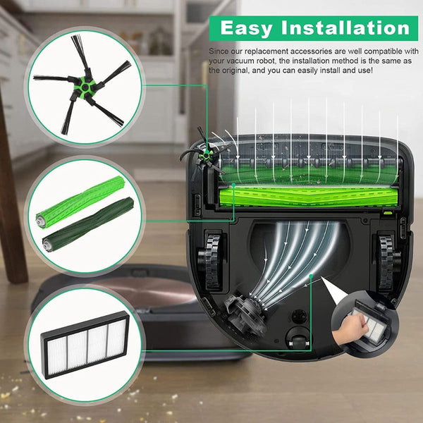 Hygieia Replenishment Kit For Irobot Roomba S Series (S9 & S9+) Robotic Vacuum Cleaners Vacuum Cleaner Parts