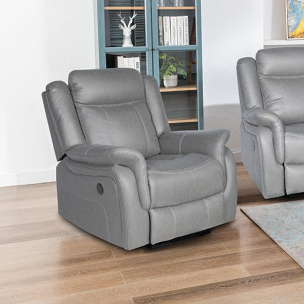 Melbournians Furniture Carlton 1R Finest Fabric Recliner Sturdy Construction Metal Mechanism Sofas Armchairs & Couches