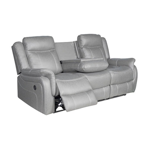 Melbournians Furniture 3 2 1 Seater Finest Grey Fabric Recliner Sofa Sturdy Construction Metal Mechanism Sofas Armchairs & Couches