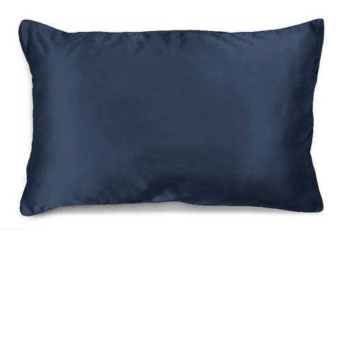 Ardor Navy Silk Pillowcase 51X76cm Pillow Cases