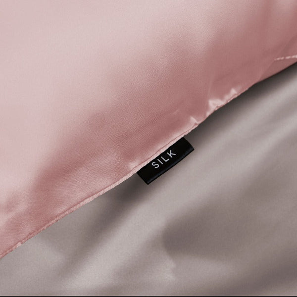 Soft Pink Silk Pillowcase - 51X76cm