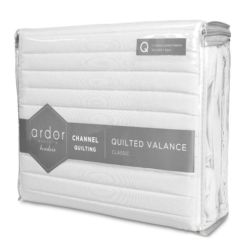 Quilted Valance - Queen