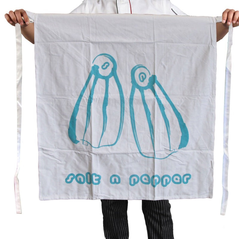 100% Cotton Master Chef Half Apron Heavy Duty Shakers Aprons