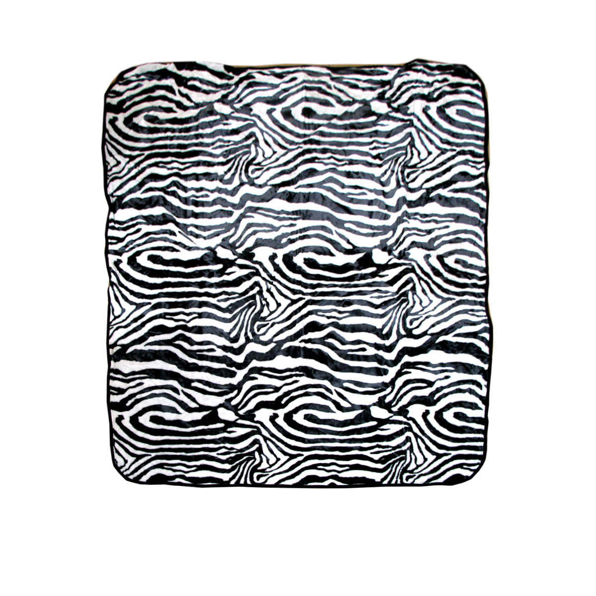 Animal Skin Pattern Faux Mink Blanket Queen Zebra Blankets